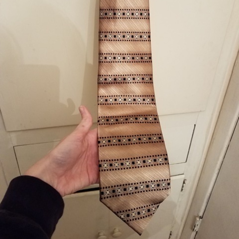 Men's Giorgio Bissoni Gold Tie